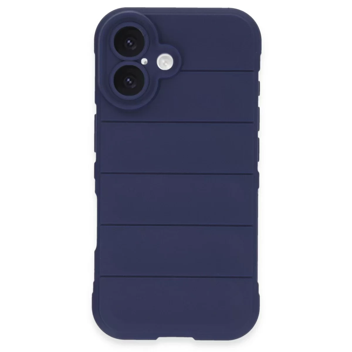 Newface Apple iPhone 16 Kılıf Optimum Silikon - Lacivert