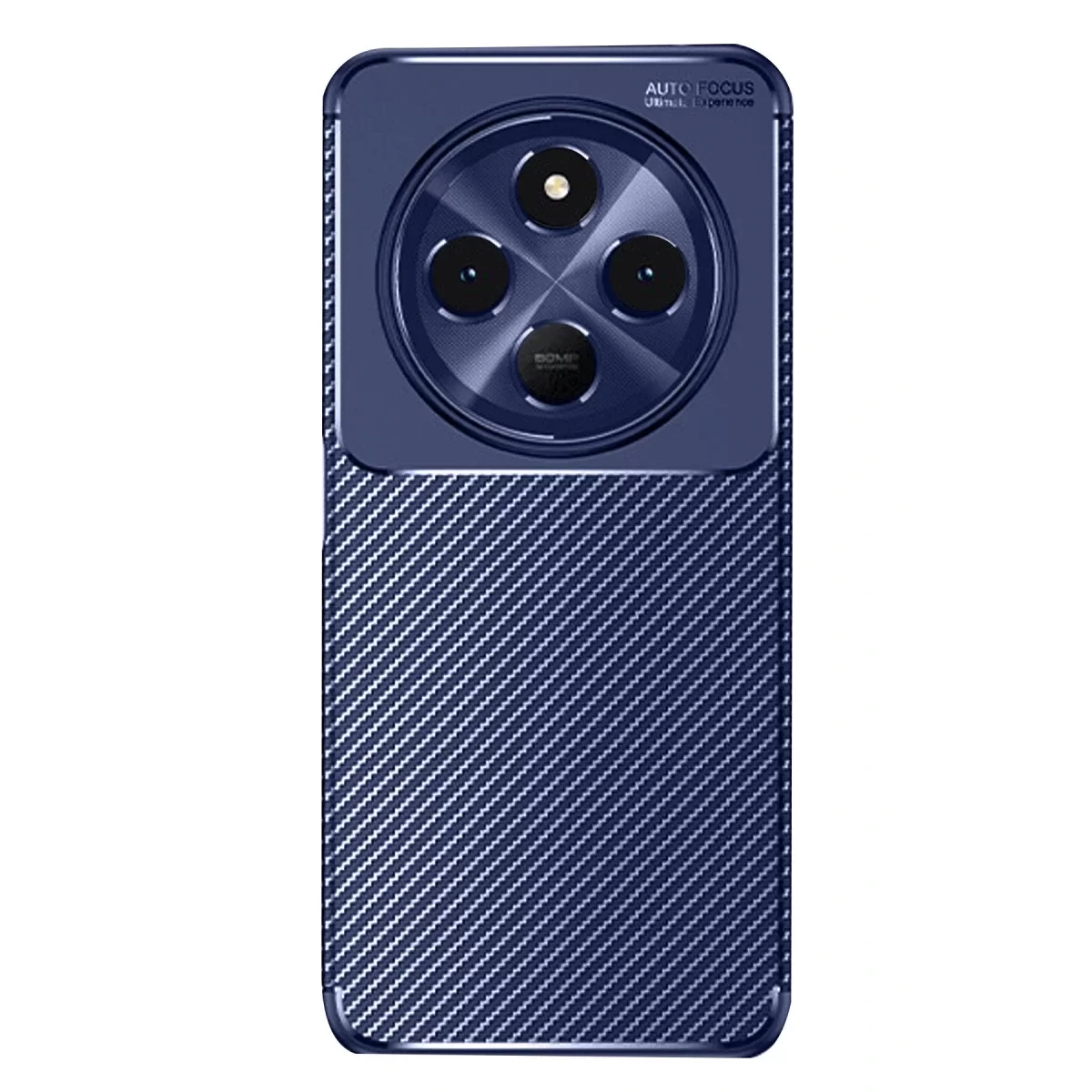 Newface Xiaomi Redmi 14C Kılıf Auto Focus Karbon Kapak - Lacivert