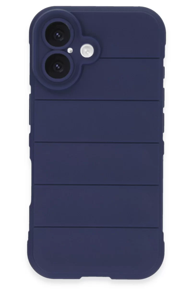 Newface Apple iPhone 16 Plus Kılıf Optimum Silikon - Lacivert