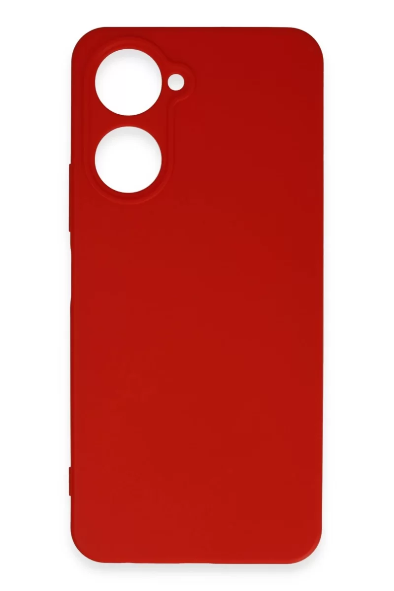 Newface Vivo Y18 Kılıf First Silikon - Kırmızı
