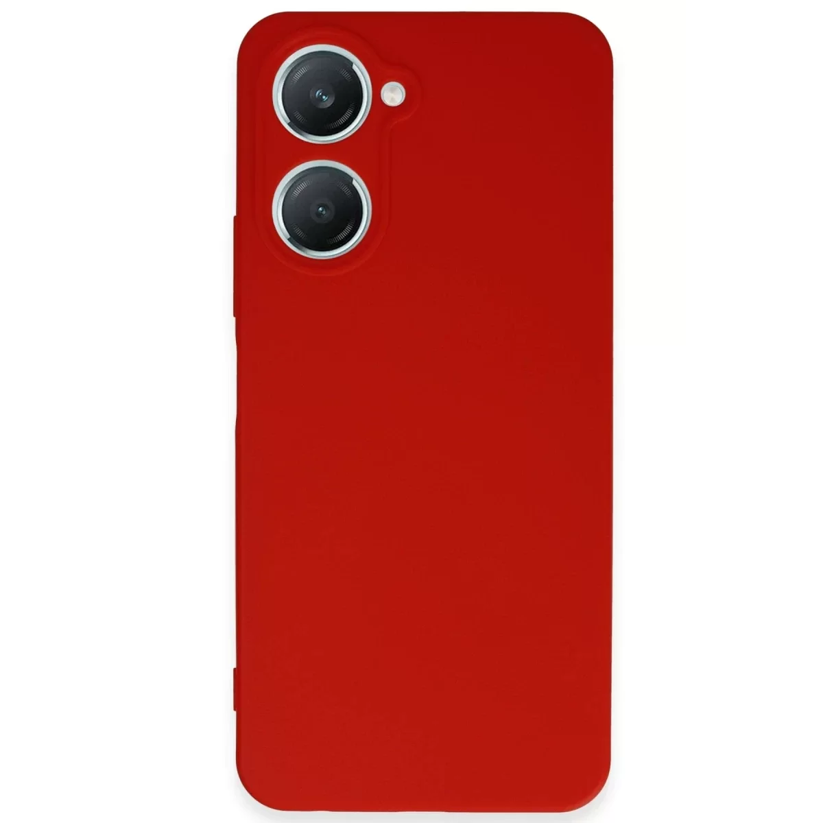 Newface Vivo Y18 Kılıf First Silikon - Kırmızı