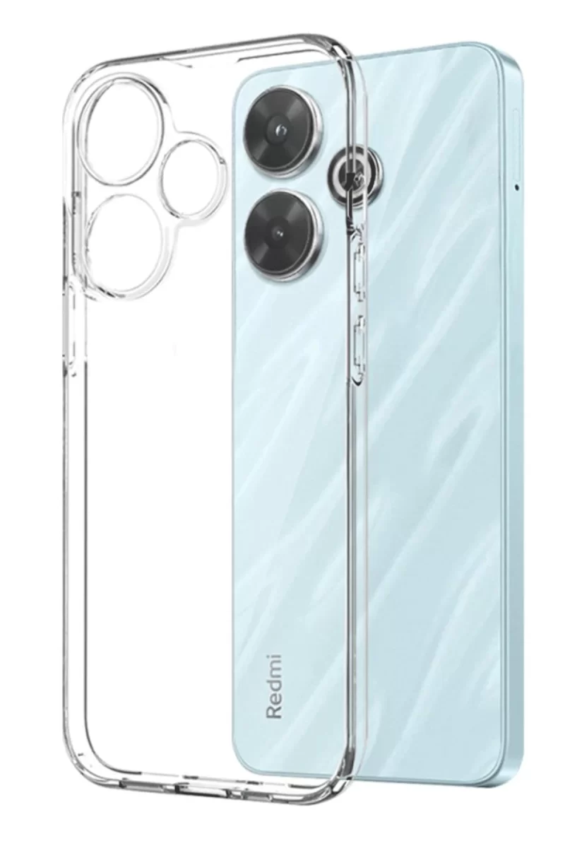 Newface Xiaomi Redmi 13 4G Kılıf Lüx Şeffaf Silikon