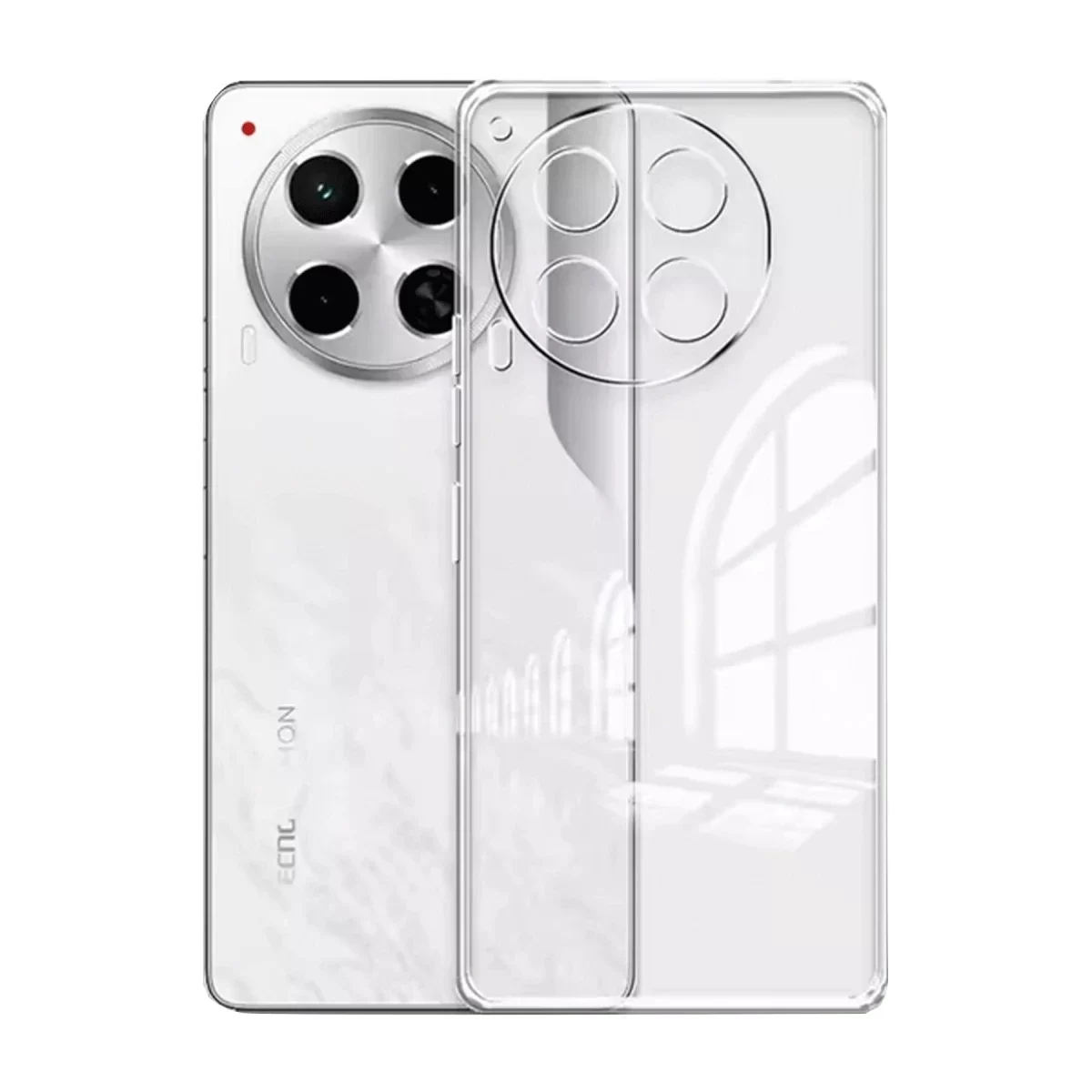 Newface Tecno Camon 30 Kılıf Lüx Şeffaf Silikon