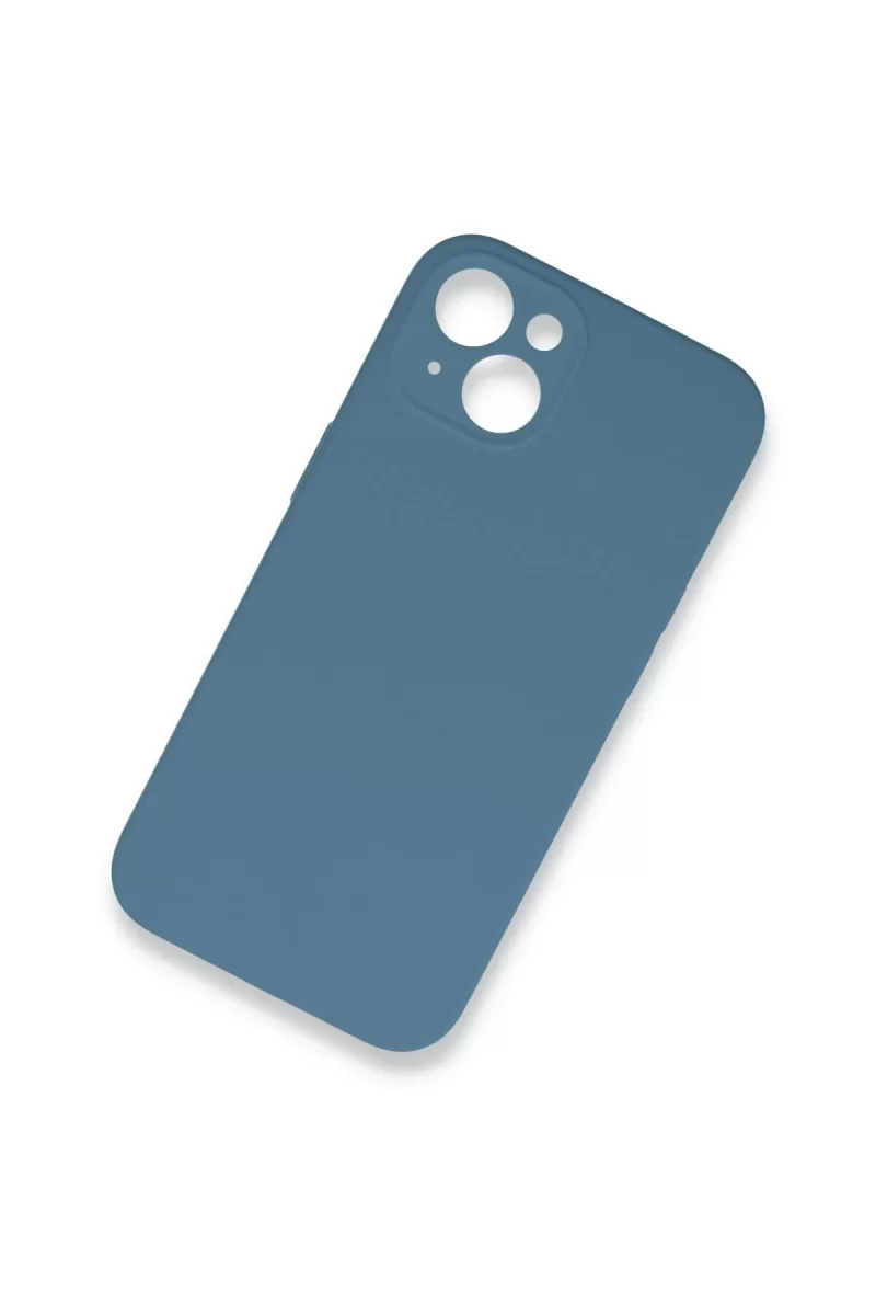 Newface Apple iPhone 13 Mini Kılıf Lansman Legant Silikon - Açık Mavi