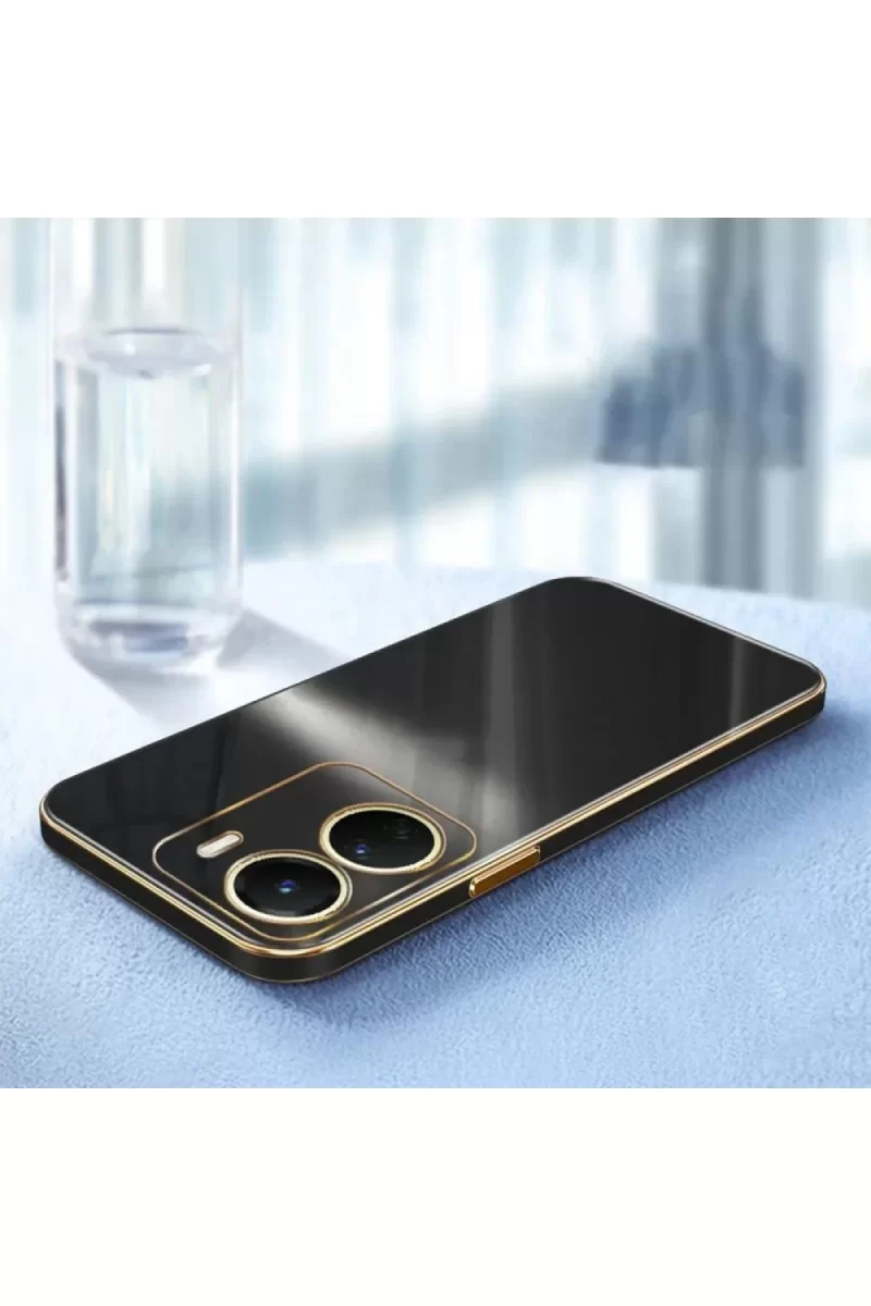 Newface Vivo Y18 Kılıf Volet Silikon - Kırmızı