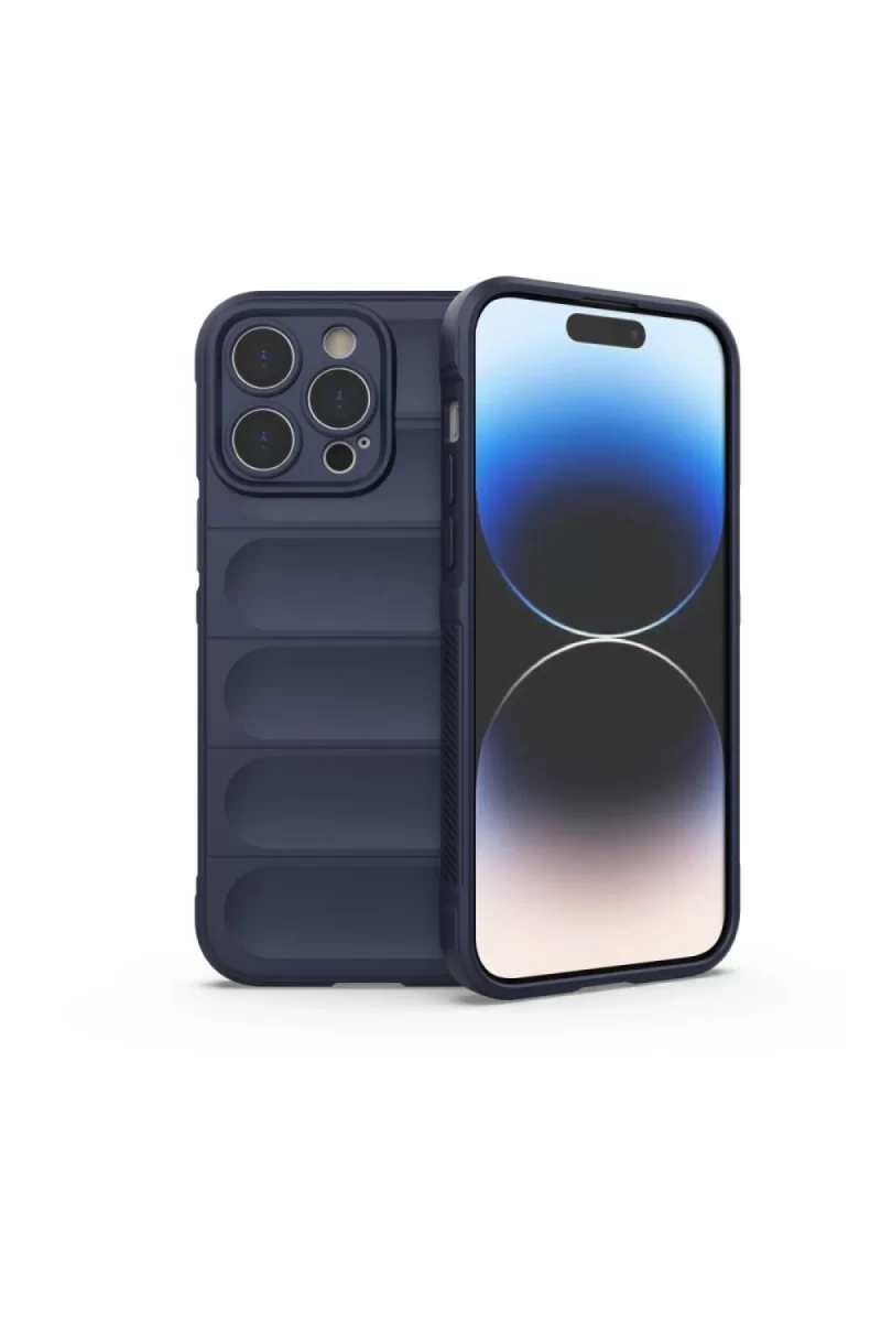 Newface Apple iPhone 16 Pro Max Kılıf Optimum Silikon - Lacivert