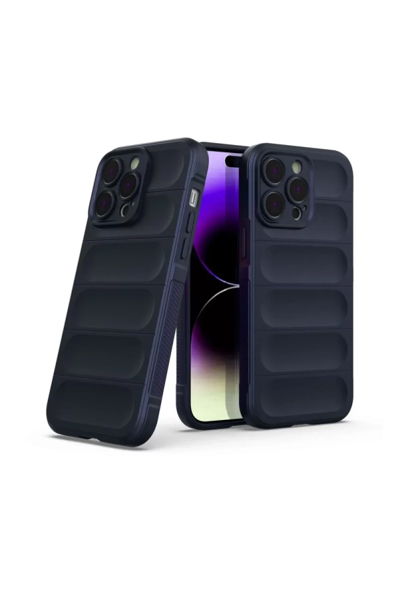 Newface Apple iPhone 16 Pro Max Kılıf Optimum Silikon - Lacivert
