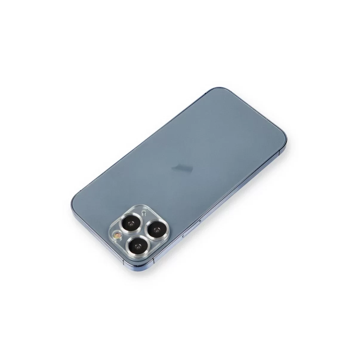 Newface Apple iPhone 11 Pro Max Metal Kamera Lens Koruma Cam - Gümüş