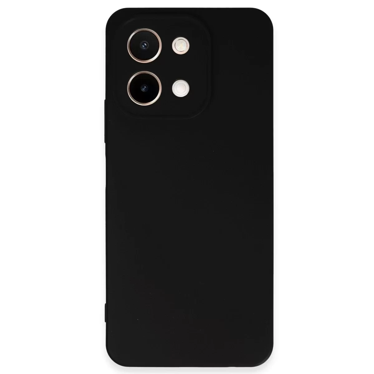 Newface Vivo Y28 Kılıf First Silikon - Siyah