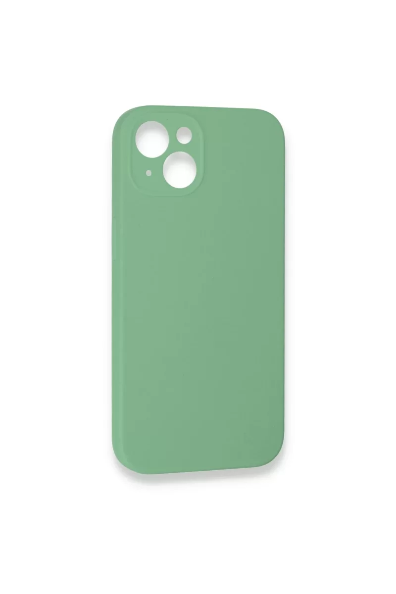 Newface Apple iPhone 13 Mini Kılıf Lansman Legant Silikon - Yeşil