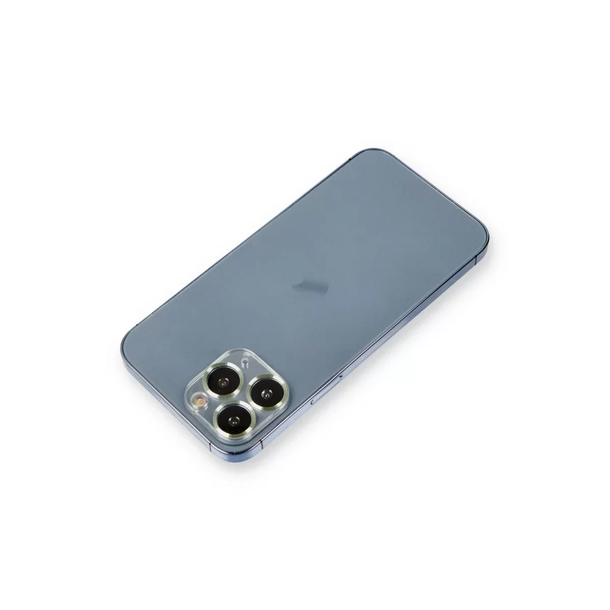 Newface Apple iPhone 11 Pro Max Metal Kamera Lens Koruma Cam - Açık Yeşil