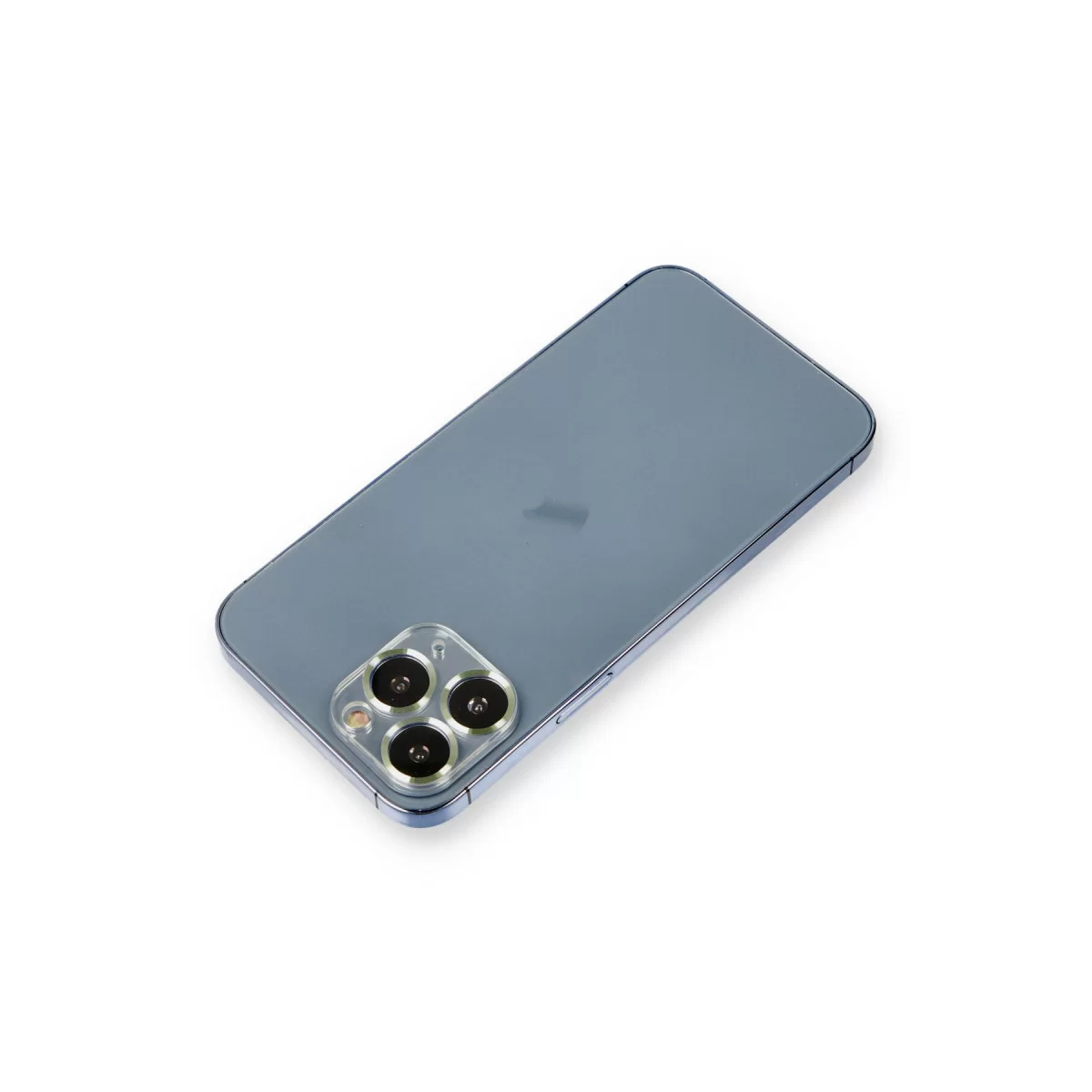 Newface Apple iPhone 11 Pro Max Metal Kamera Lens Koruma Cam - Açık Yeşil