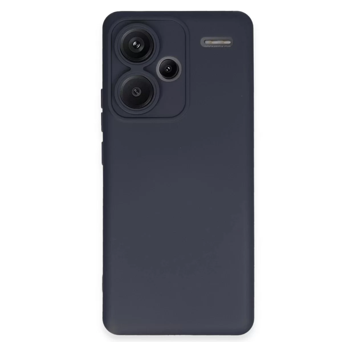 Newface Xiaomi Redmi Note 13 Pro Plus Kılıf Nano içi Kadife Silikon - Lacivert