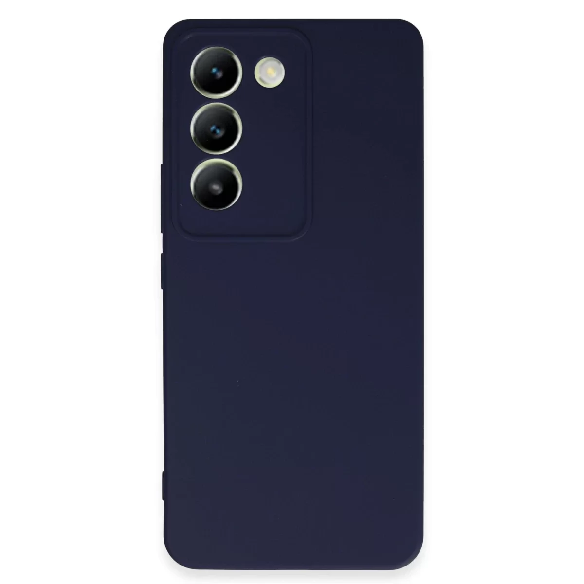 Newface Vivo V30 Lite 4G Kılıf First Silikon - Lacivert