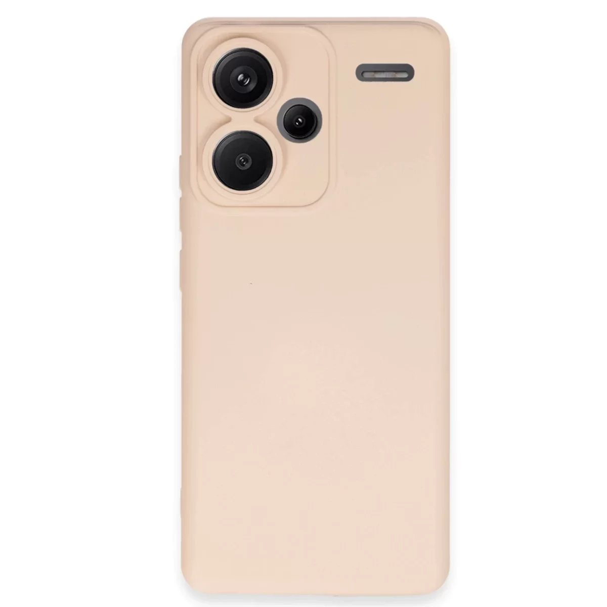 Newface Xiaomi Redmi Note 13 Pro Plus Kılıf Nano içi Kadife Silikon - Pudra