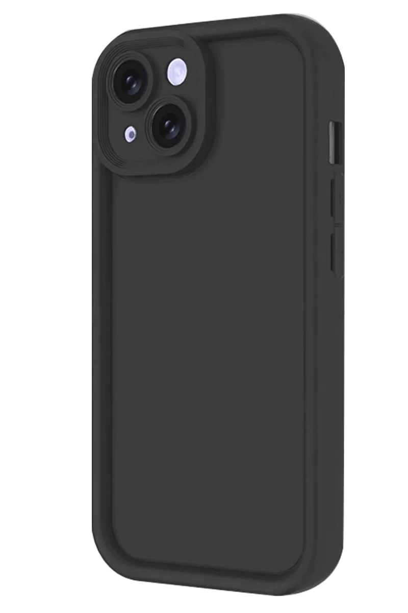 Newface Apple iPhone 14 Kılıf Viera Silikon - Siyah