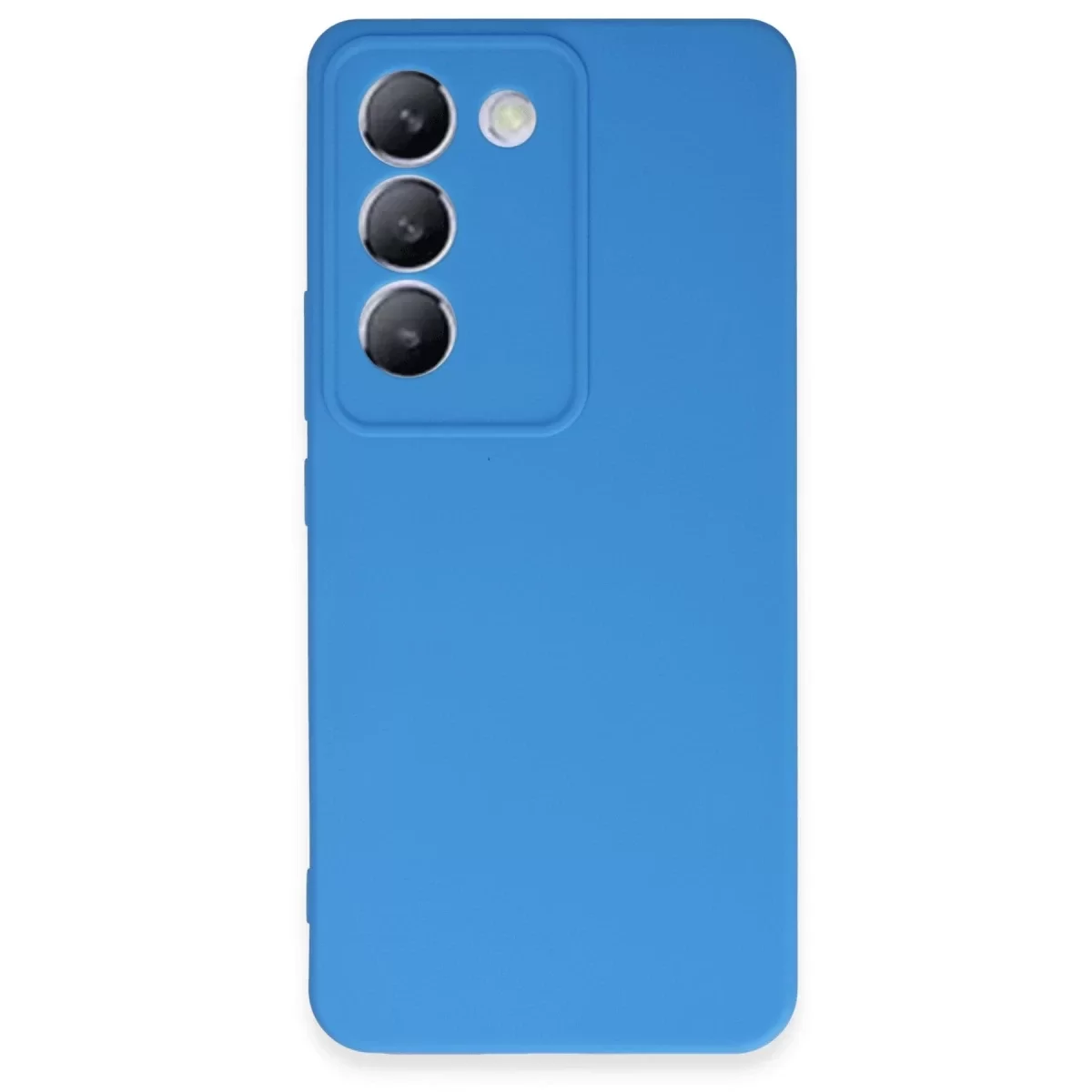 Newface Vivo V30 Lite 4G Kılıf First Silikon - Mavi