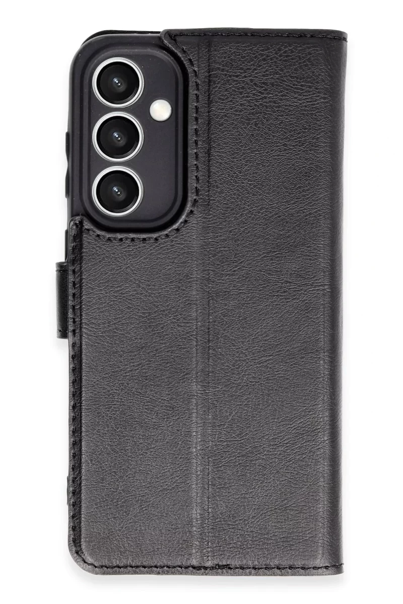 Newface Samsung Galaxy S23 FE Kılıf Trend S Plus Kapaklı Kılıf - Siyah