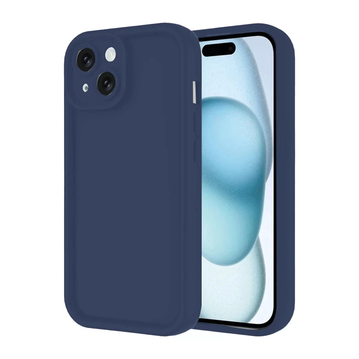 Newface Apple iPhone 14 Kılıf Viera Silikon - Lacivert