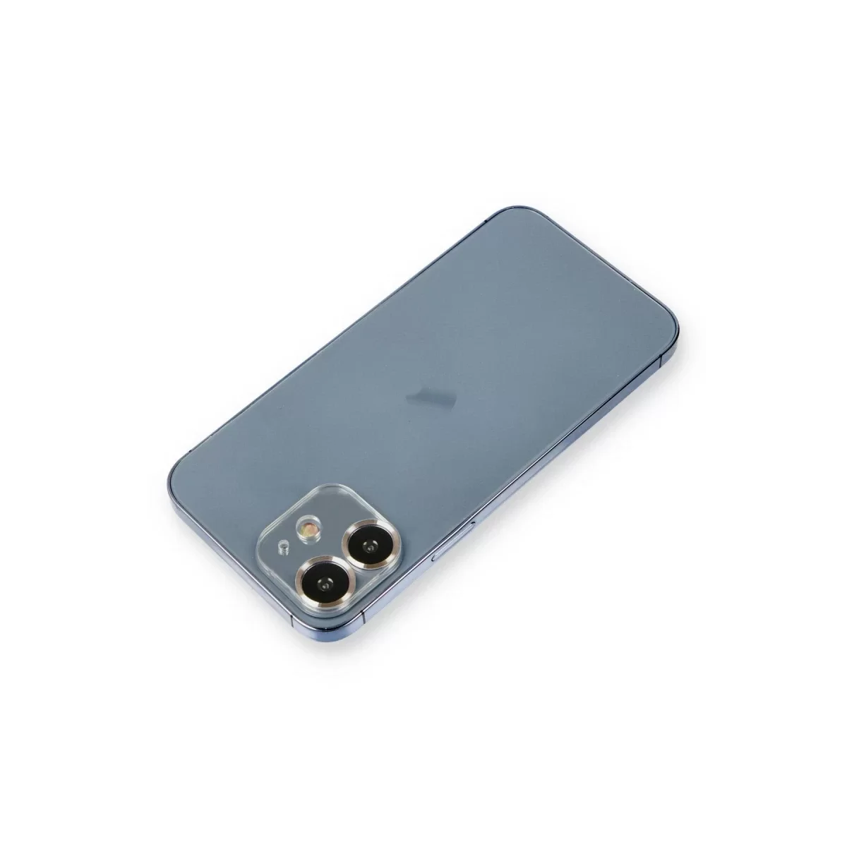 Newface Apple iPhone 12 Metal Kamera Lens Koruma Cam - Gold