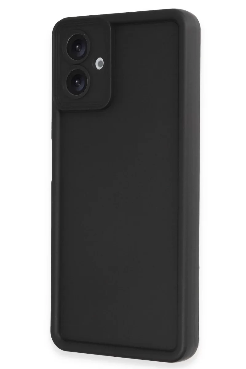Newface Samsung Galaxy A06 Kılıf Viera Silikon - Siyah