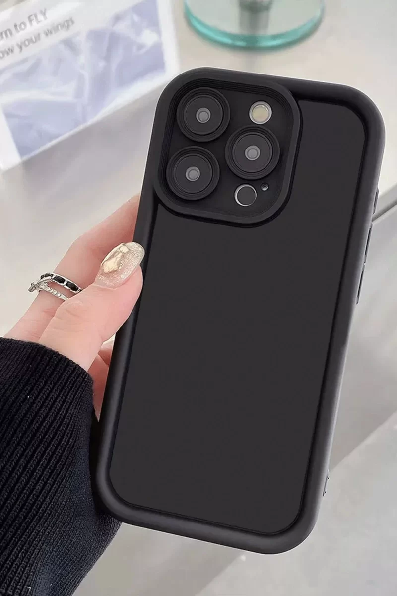 Newface Samsung Galaxy A06 Kılıf Viera Silikon - Siyah