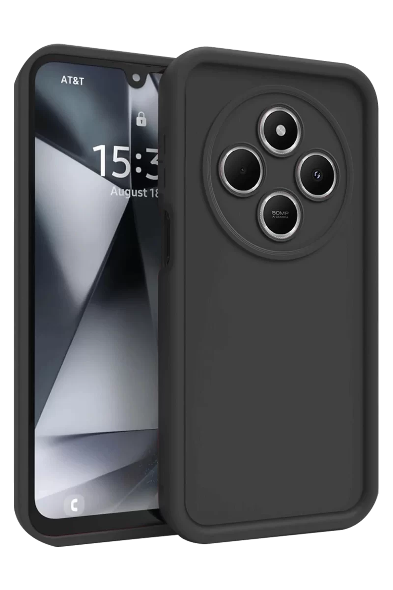 Newface Xiaomi Redmi 14C Kılıf Viera Silikon - Siyah
