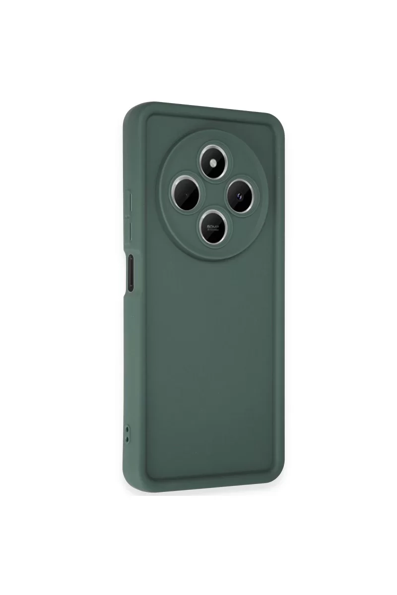 Newface Xiaomi Redmi 14C Kılıf Viera Silikon - Koyu Yeşil