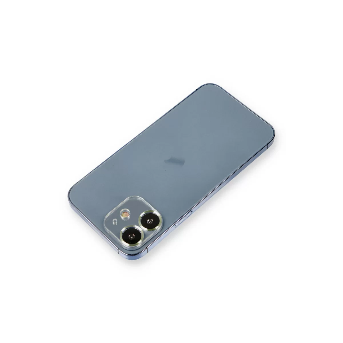 Newface Apple iPhone 12 Metal Kamera Lens Koruma Cam - Açık Yeşil