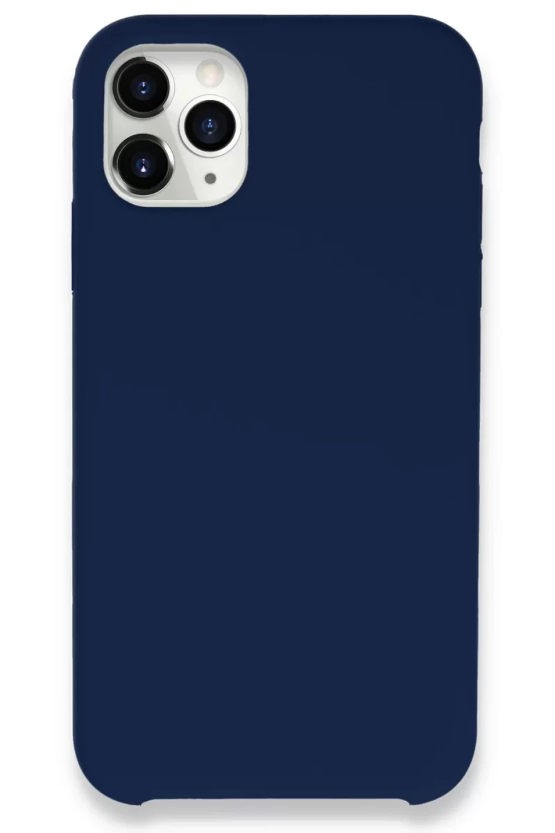 Newface Apple iPhone 11 Pro Kılıf Lansman Legant Silikon - Lacivert