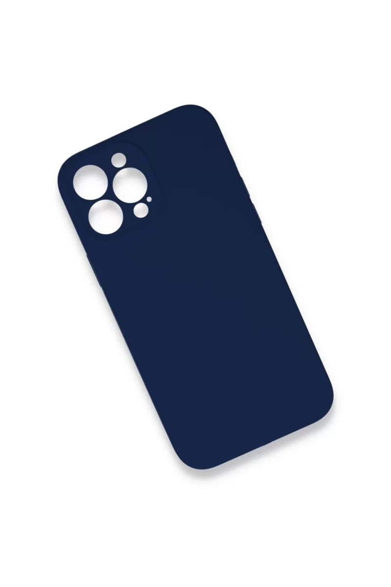 Newface Apple iPhone 13 Pro Kılıf Lansman Legant Silikon - Lacivert