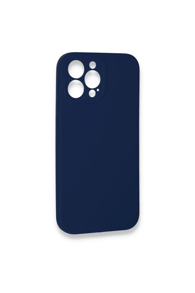 Newface Apple iPhone 13 Pro Kılıf Lansman Legant Silikon - Lacivert