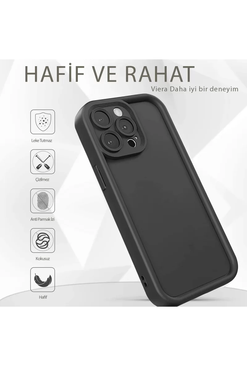 Newface Apple iPhone 11 Kılıf Viera Silikon - Kırmızı