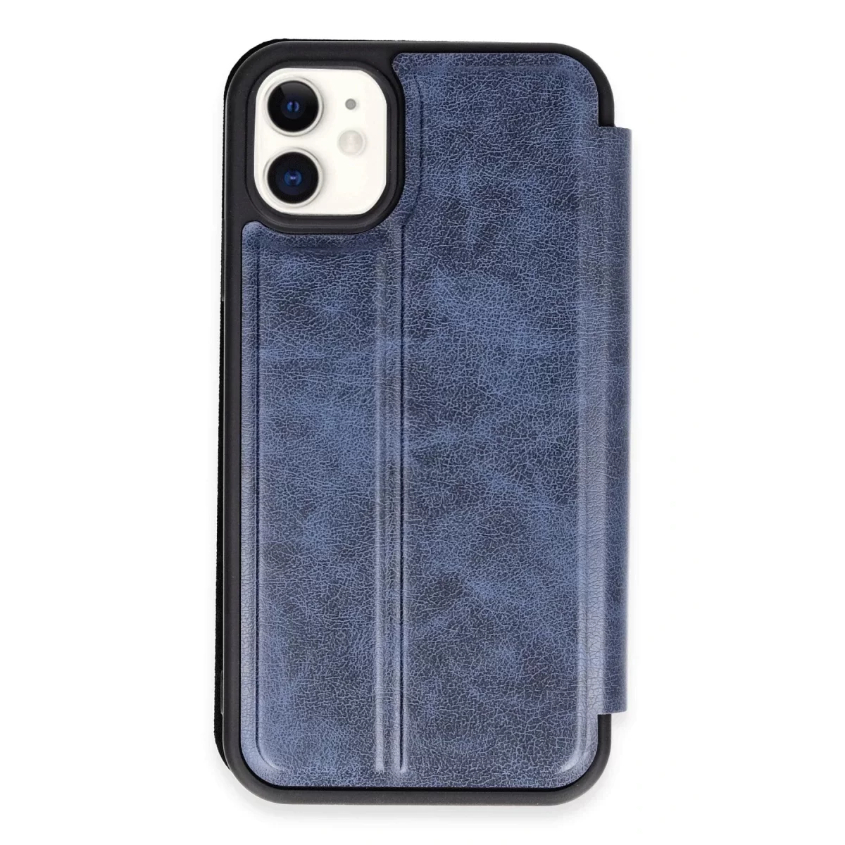 Newface Apple iPhone 11 Kılıf Flip Cover - Lacivert