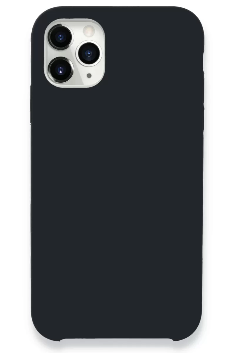 Newface Apple iPhone 11 Pro Kılıf Lansman Legant Silikon - Koyu Gri