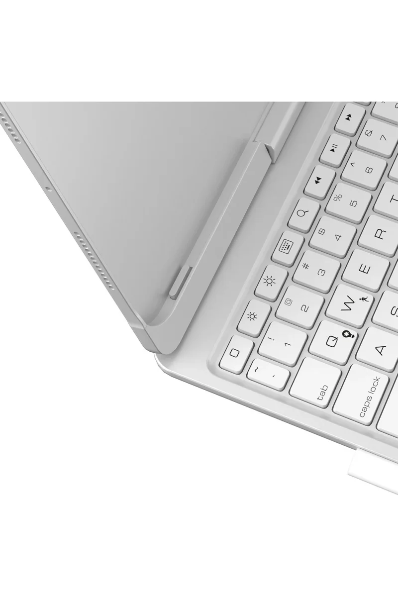 Newface Apple iPad Pro 11 (2024) F11 ATS Kılıf Magic Dönen Klavyeli Tablet Kılıf - Gümüş