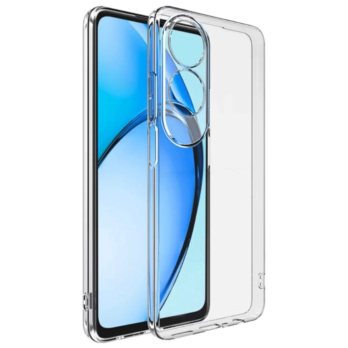 Newface Oppo A60 Kılıf Lüx Şeffaf Silikon