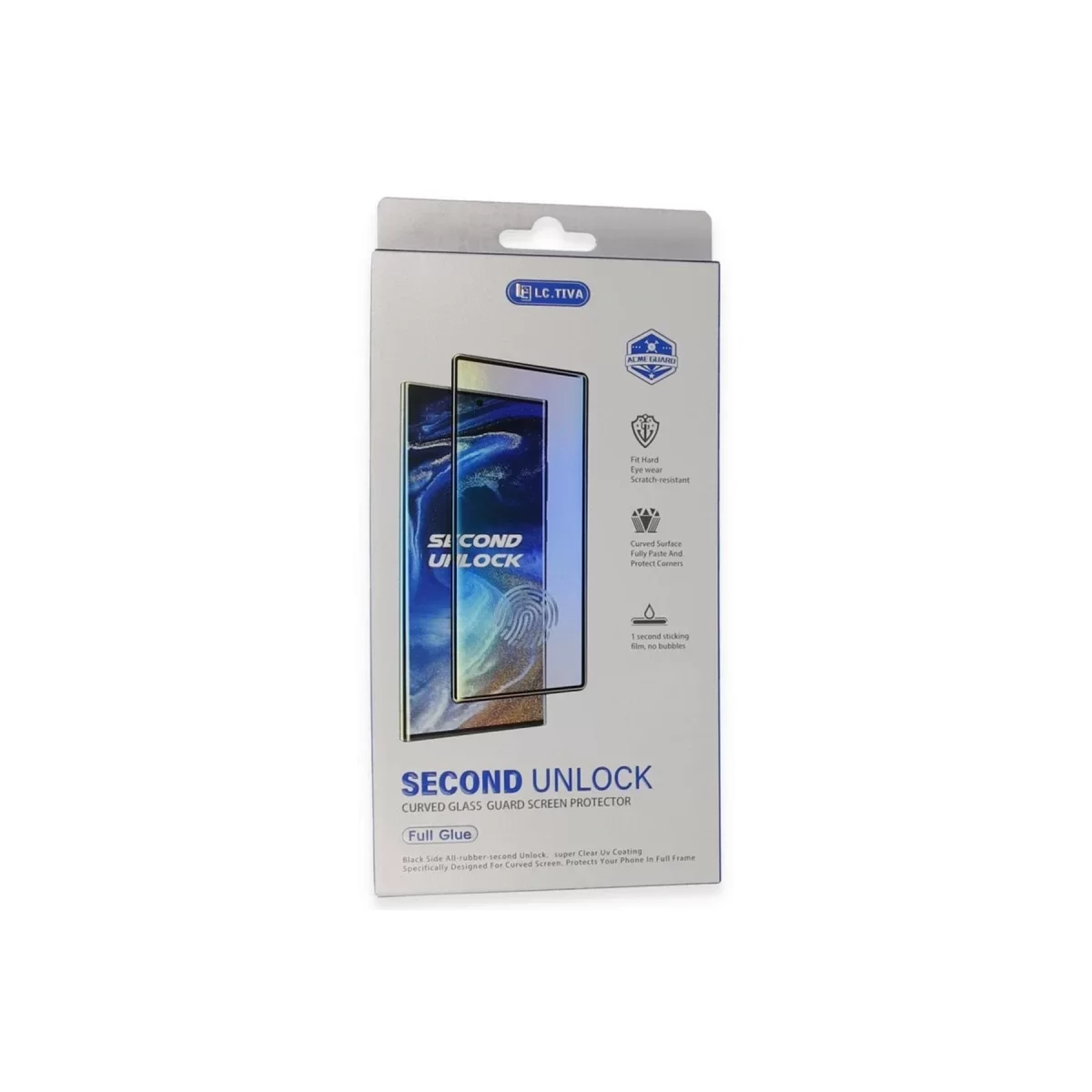 Newface Samsung Galaxy S24 Ultra Durable Full Glue Curved Cam