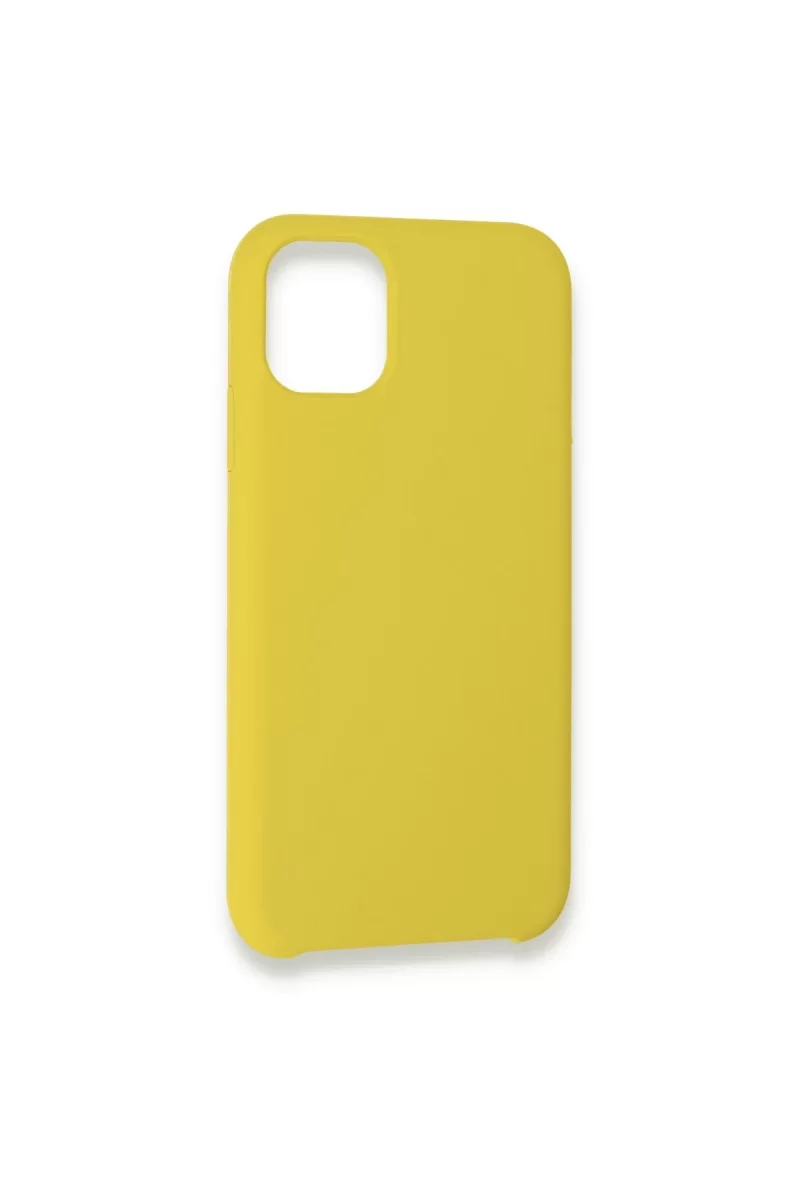 Newface Apple iPhone 11 Pro Kılıf Lansman Legant Silikon - Sarı