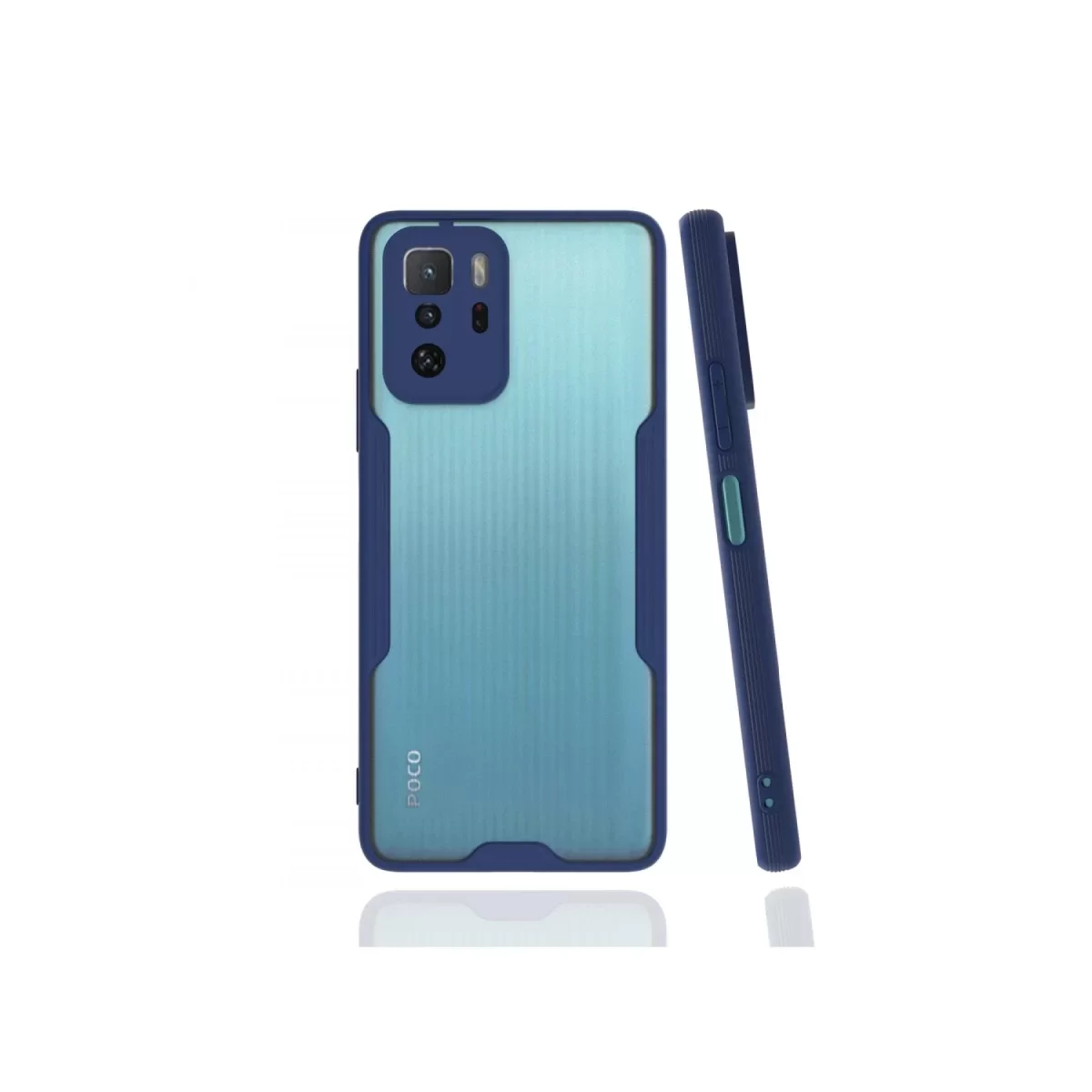Newface Xiaomi Poco X3 GT Kılıf Platin Silikon - Lacivert