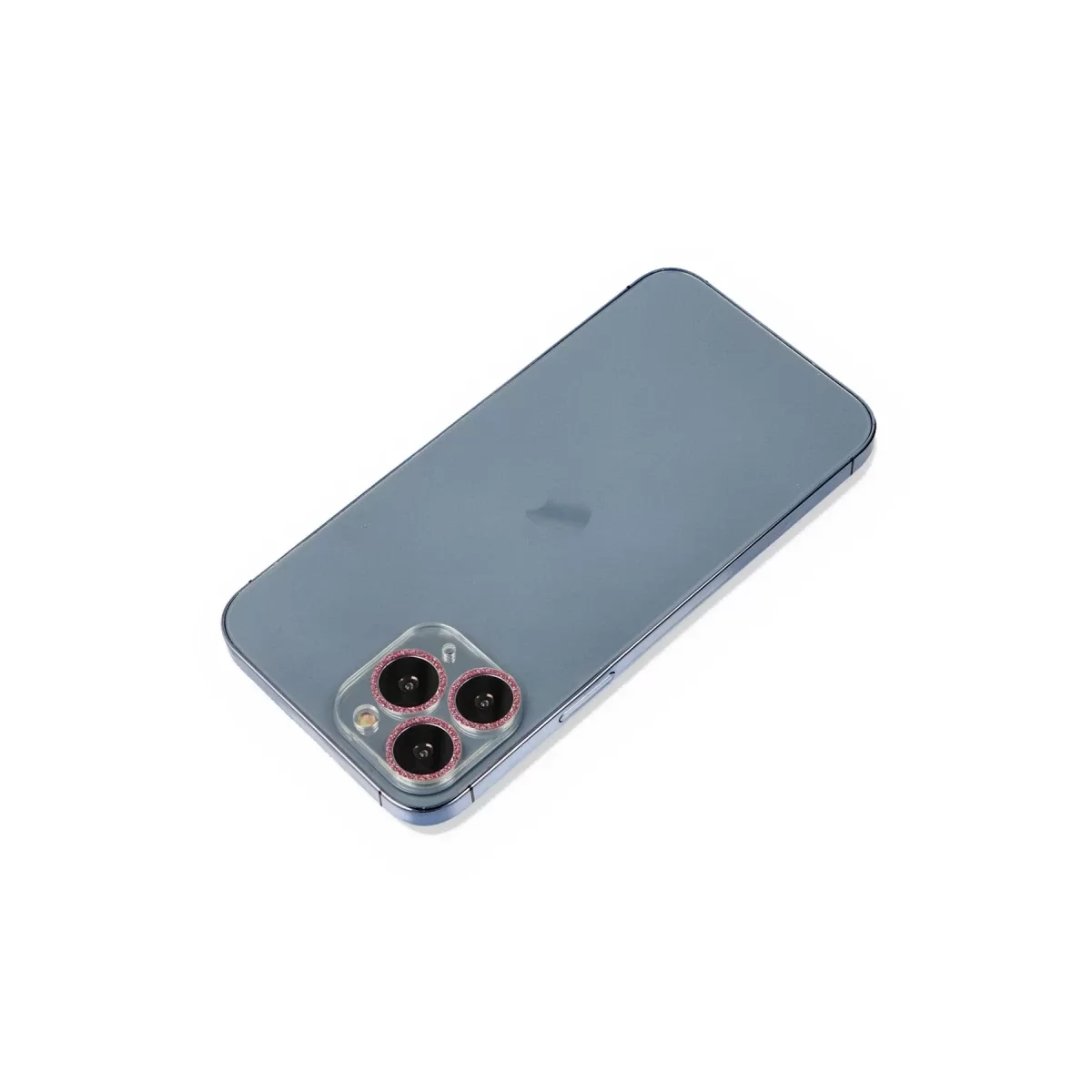 Newface Apple iPhone 11 Pro Shine Kamera Lens Koruma Cam - Pembe