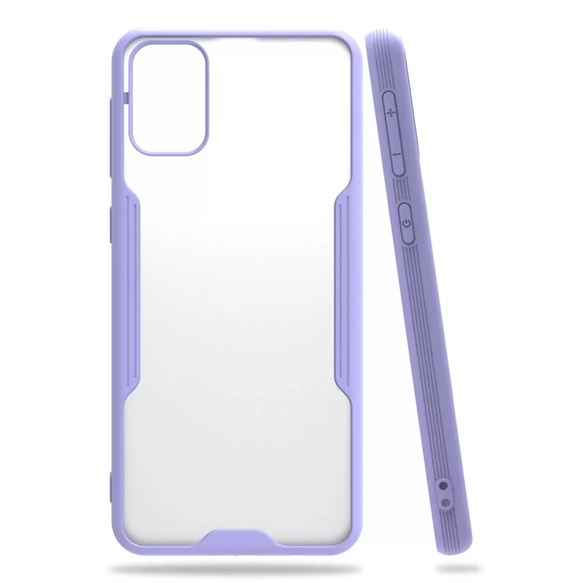 Newface Samsung Galaxy M31 Kılıf Platin Silikon - Lila