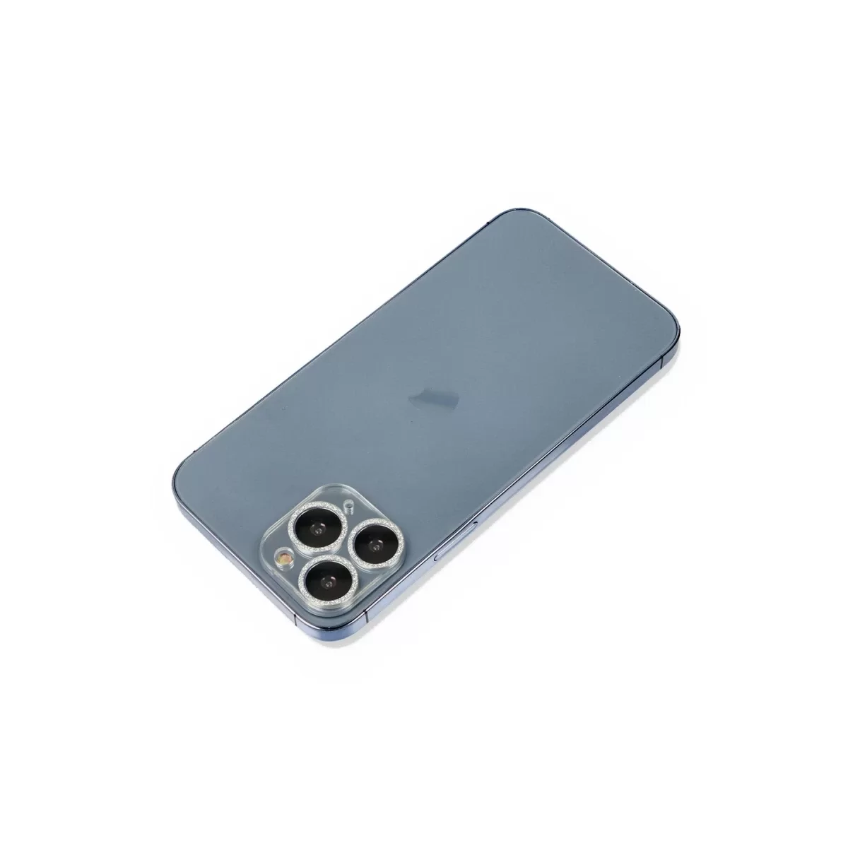 Newface Apple iPhone 11 Pro Max Shine Kamera Lens Koruma Cam - Gümüş