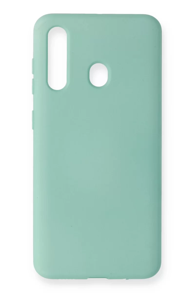 Newface Samsung Galaxy M40 Kılıf Nano içi Kadife Silikon - Turkuaz
