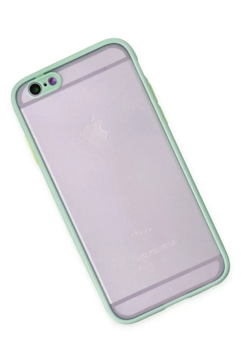 Newface Apple iPhone 6 Kılıf Montreal Silikon Kapak - Turkuaz