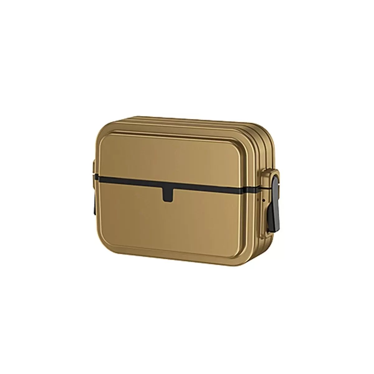 Newface Apple Airpods 3 (3.nesil) 404 Kilitli Kılıf - Gold
