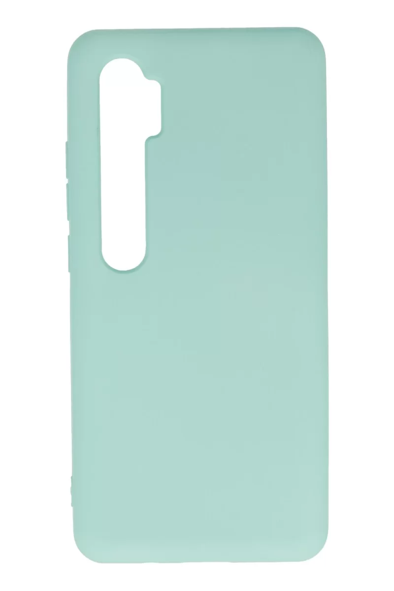 Newface Xiaomi Mi Note 10 Lite Kılıf Nano içi Kadife Silikon - Turkuaz