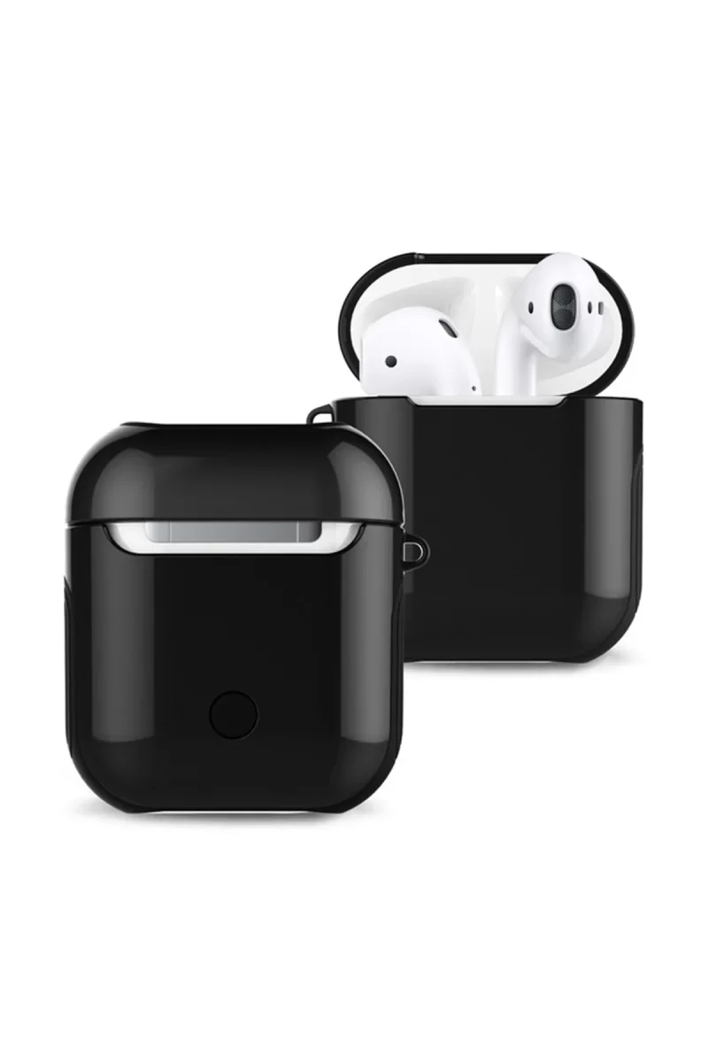 Newface Apple Airpods 2 (2.nesil) 3in1 Kılıf - Siyah