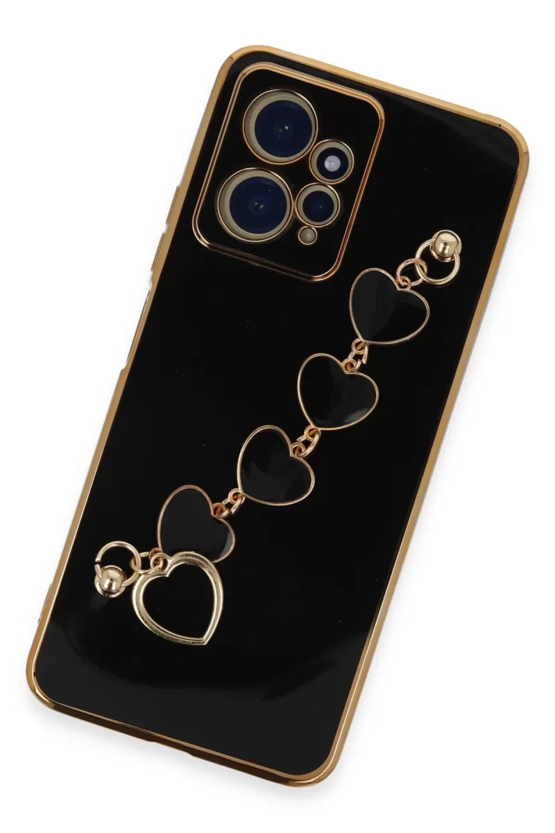 Newface Xiaomi Redmi Note 12 4G Kılıf Esila Silikon - Siyah