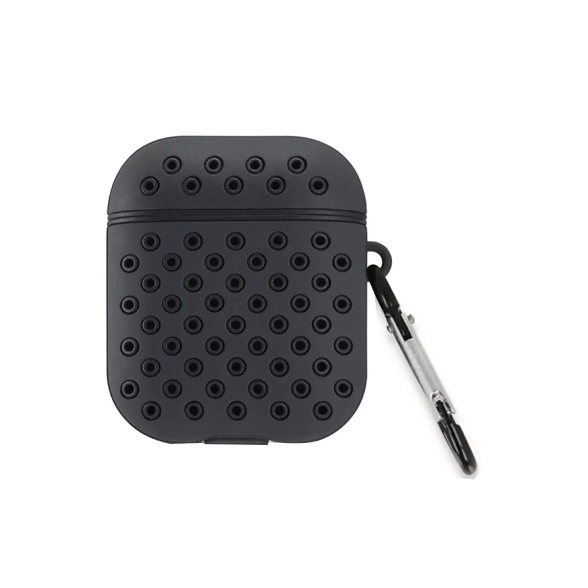 Newface Apple Airpods 3 (3.nesil) Spor Delikli Kılıf - Siyah-Siyah